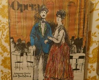 Vintage Opera Posters (signed by Schorre and Mears)