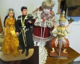 Dolls and Figurines from Around the World