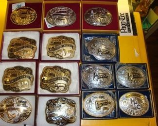 Houston Livestock & Rodeo Belt Buckles