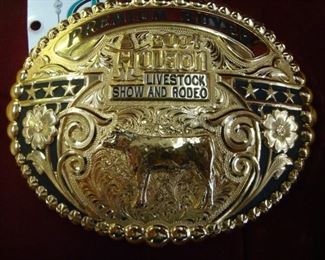 2004 Houston Livestock & Rodeo Belt Buckle