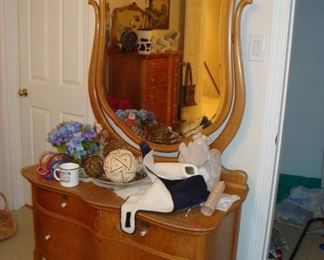 Antique Dresser with mirror