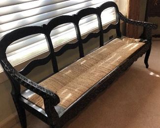 Antique Spanish bench