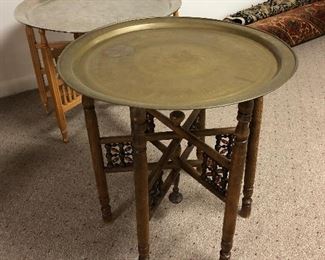 Pair of Morrocan style occasional tables