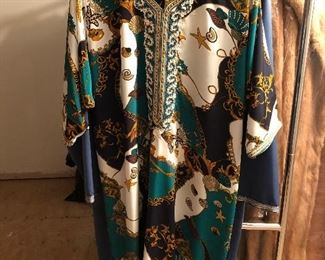 Several vintage caftans