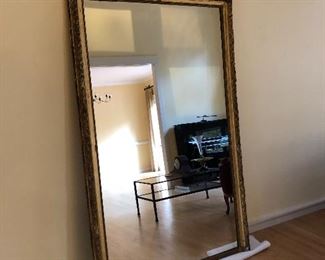 Large antique French Pier Mirror. A must see!