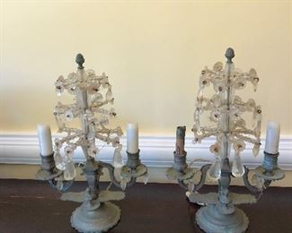 Early French candelabras 