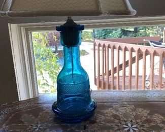 Beautiful Tunisian Glass lamp