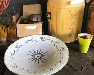 Outside storage building at back of the house 