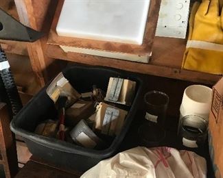 Outside storage building at back of the house 