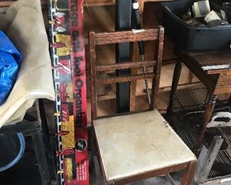 Outside storage building at back of the house 