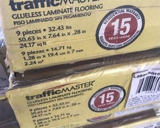 Flooring - Outside storage building at back of the house 