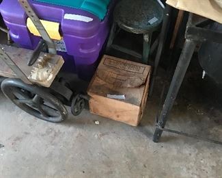 Outside storage building at back of the house 