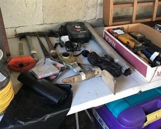 Outside storage building at back of the house 