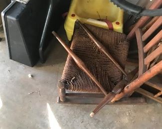 Outside storage building at back of the house 