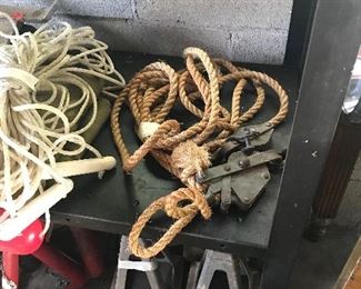 Outside storage building at back of the house 