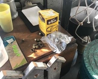 Outside storage building at back of the house 