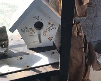 Outside storage building at back of the house 