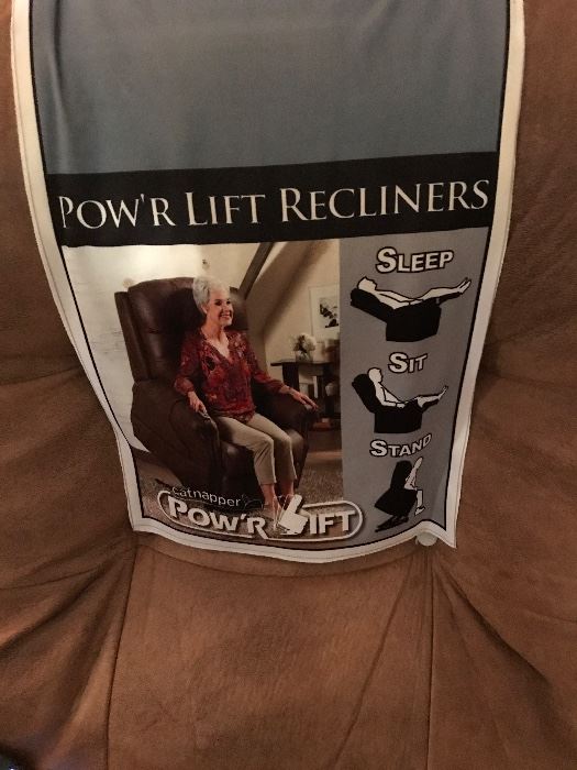 New power lift recliner