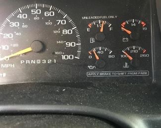 1999 Chevrolet Suburban with 199,939 actual miles -one owner