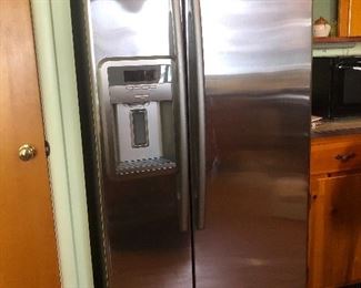 Maytag side by side stainless refrigerator