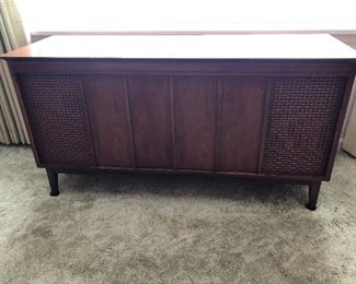 Vintage Fisher Diplomat Console Stereo