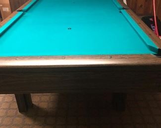 Slate Pool Table and accessories