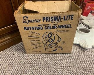 Vintage color wheel