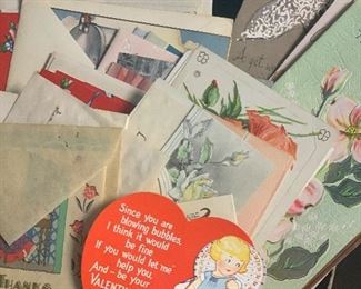 Vintage greeting cards