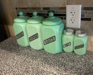 Canister and shakers