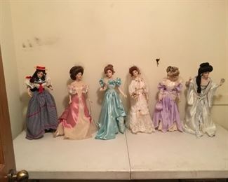 LARGE variety of Collectible Dolls
