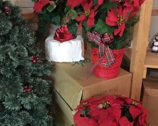 Large selection of Christmas decor