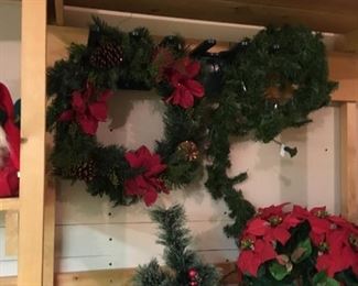 Large selection of Christmas decor