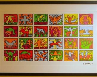 Keith Haring print