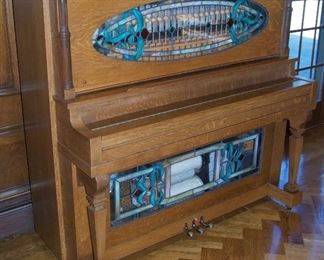Schaff Brothers Upright Player Piano