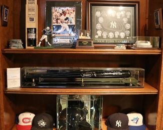 Signed and unsigned Professional Sports Memorabilia