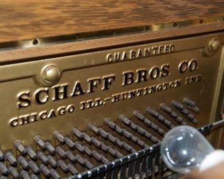 Schaff Brothers Upright Player Piano
