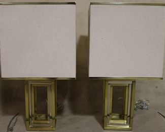 Modern History pair Rothko lamps