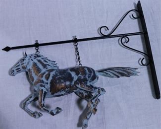 Galloping horse shingle