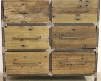 Iron Butterfly 6 drawer chest