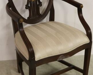 Shield back chair by Alden Parkes