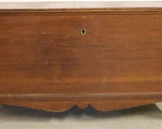 Primitive dovetailed blanket chest