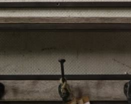 Iron Butterfly coat rack