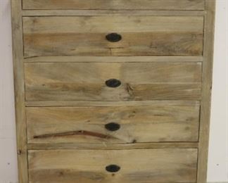 Iron Butterfly 5 drawer chest