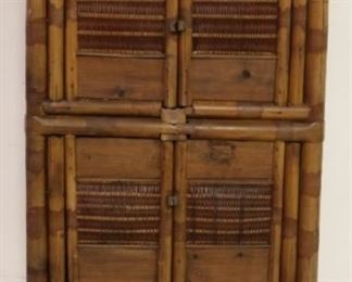 Bamboo cupboard