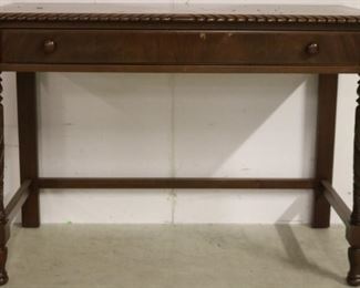 Acanthus carved writing desk