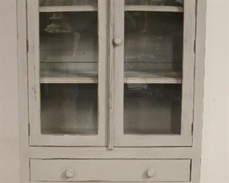 Painted apothecary cabinet