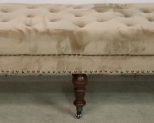 Powell tufted bench