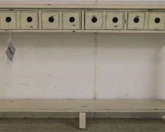 Powell console table