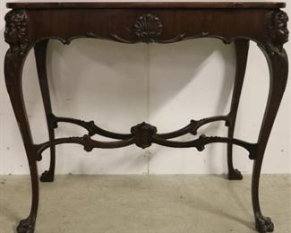 Fancy carved parlor table