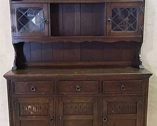 Welsh cupboard in oak